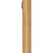 Ekena Millwork Traditional Slat Rough Sawn Bracket w/ Offset Brace, Western Red Cedar, 6"W x 28"D x 36"H BKT0604X28X36TRA06RWR - alternate 3